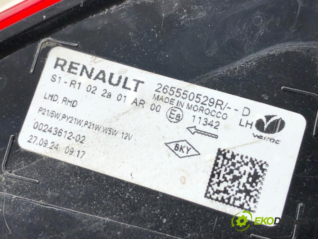 DACIA SANDERO III liftback 2024 74 kW 1.0 TCe 100 999 světlo levý zadní část 265550529R