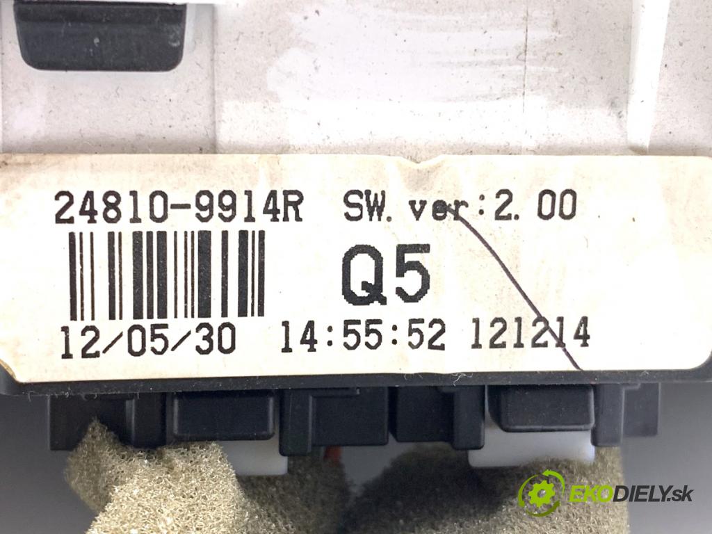 RENAULT KOLEOS I SUV 2012 110 kW 2.0 dCi (HY0K) 1995 Prístrojovka 248109914R (Prístrojová doska)