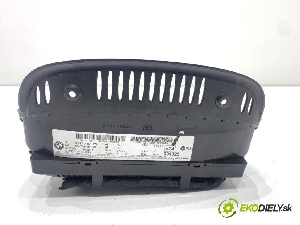 BMW E60 sedan 2007 173 kW 530 d 2993 Dislpej 9151979 (Prístrojová doska)