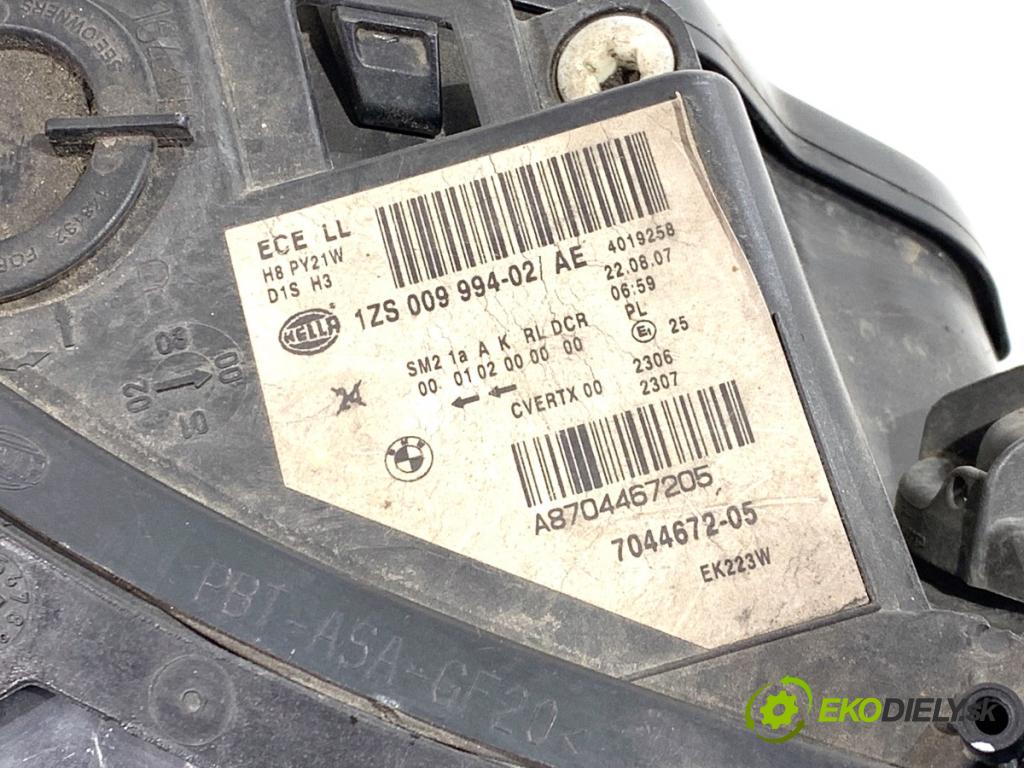BMW E60 sedan 2007 173 kW 530 d 2993 světlomet pravý přední část XENON 7044672