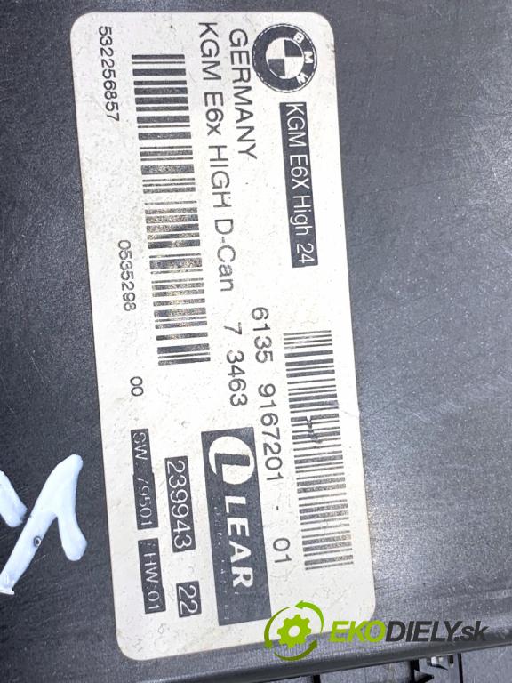 BMW E60 sedan 2007 173 kW 530 d 2993 Modul komfortu 9167201 (Modul komfortu)