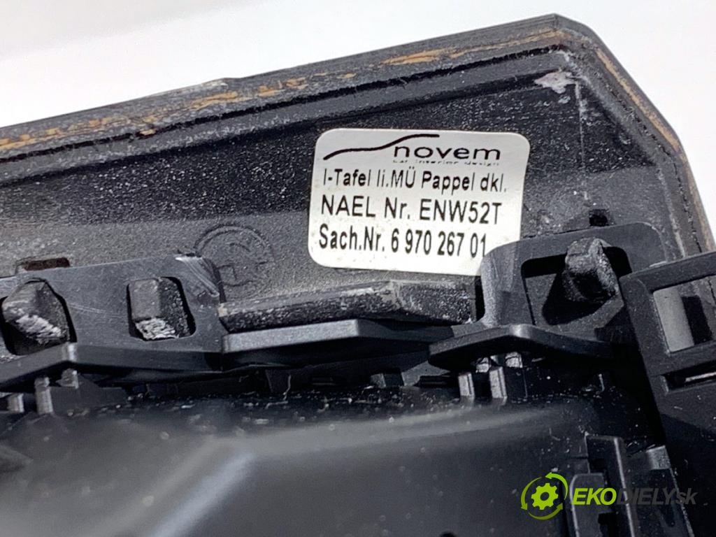 BMW E60 sedan 2007 173 kW 530 d 2993 lišty kryt 6970268 6970267 (Lišta)