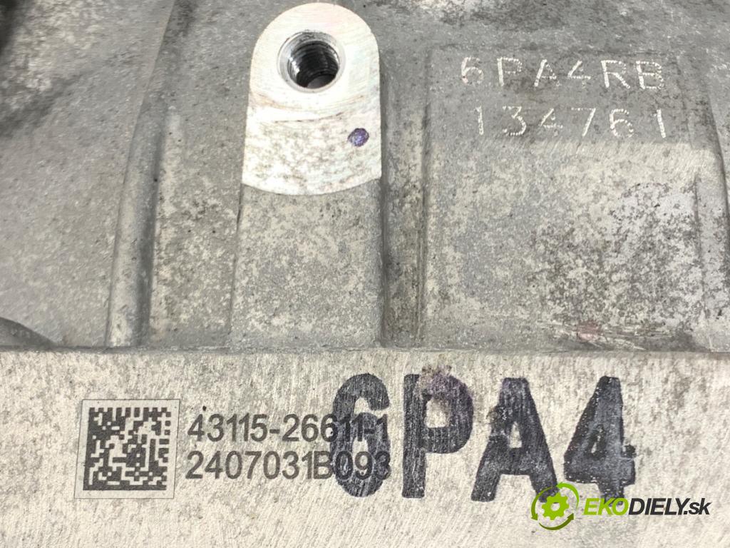 HYUNDAI i30  2024 71 kW 1.5 DPI   (1498 ccm / 71 kW / 97 KM) 1498 Prevodovka M6CF1 (Prevodovka)