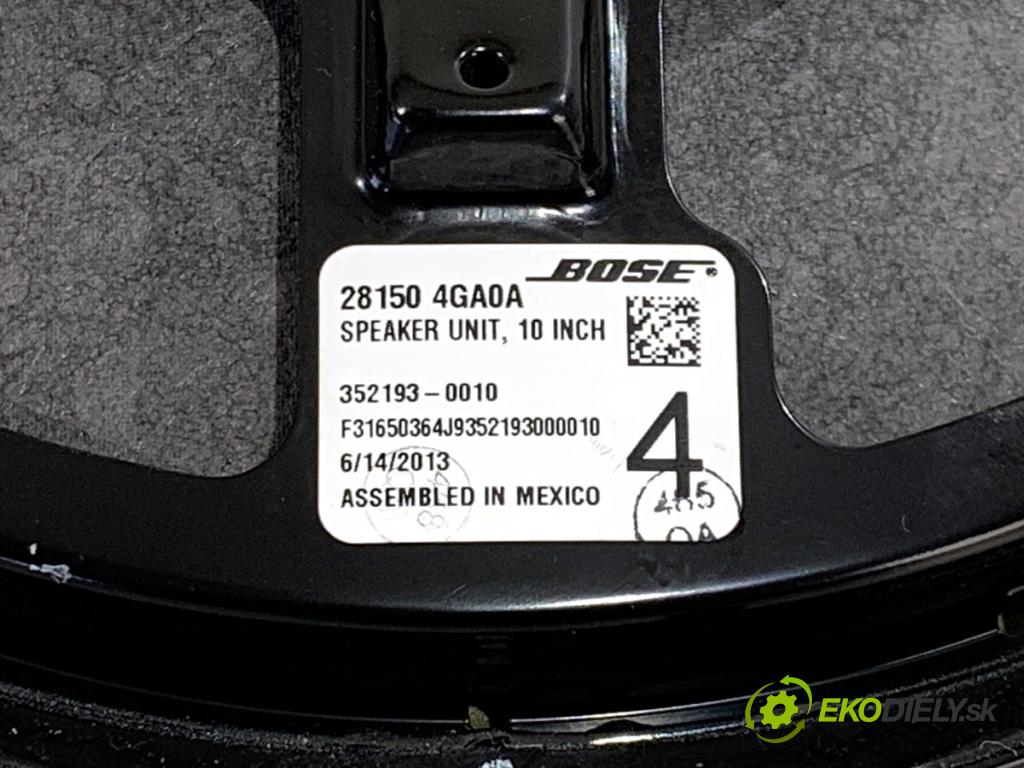 INFINITI Q50 sedan 2014 268 kW 50 Hybrid AWD 3498 reproduktory 281504GA1A 281504GA0A