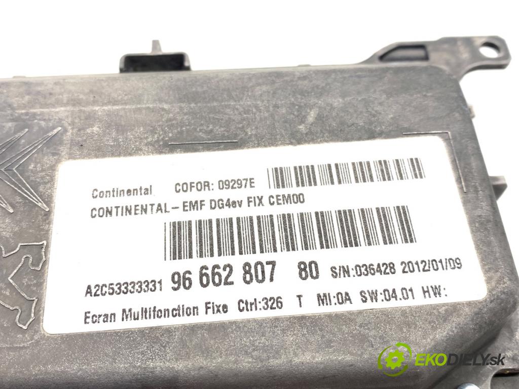 CITROEN DS5 liftback 2012 120 kW 2.0 HDi 165 1997 Dislpej 9666280780 (Prístrojová doska)