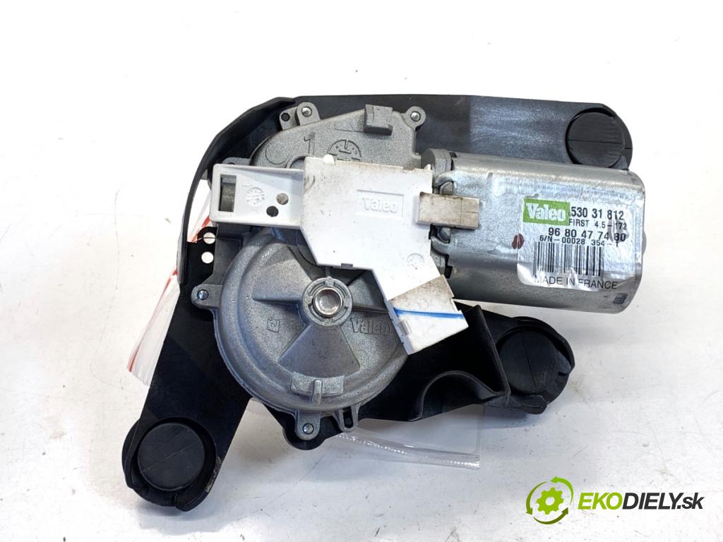 CITROEN DS5 liftback 2012 120 kW 2.0 HDi 165 1997 Motor stieračov zad 9680477480