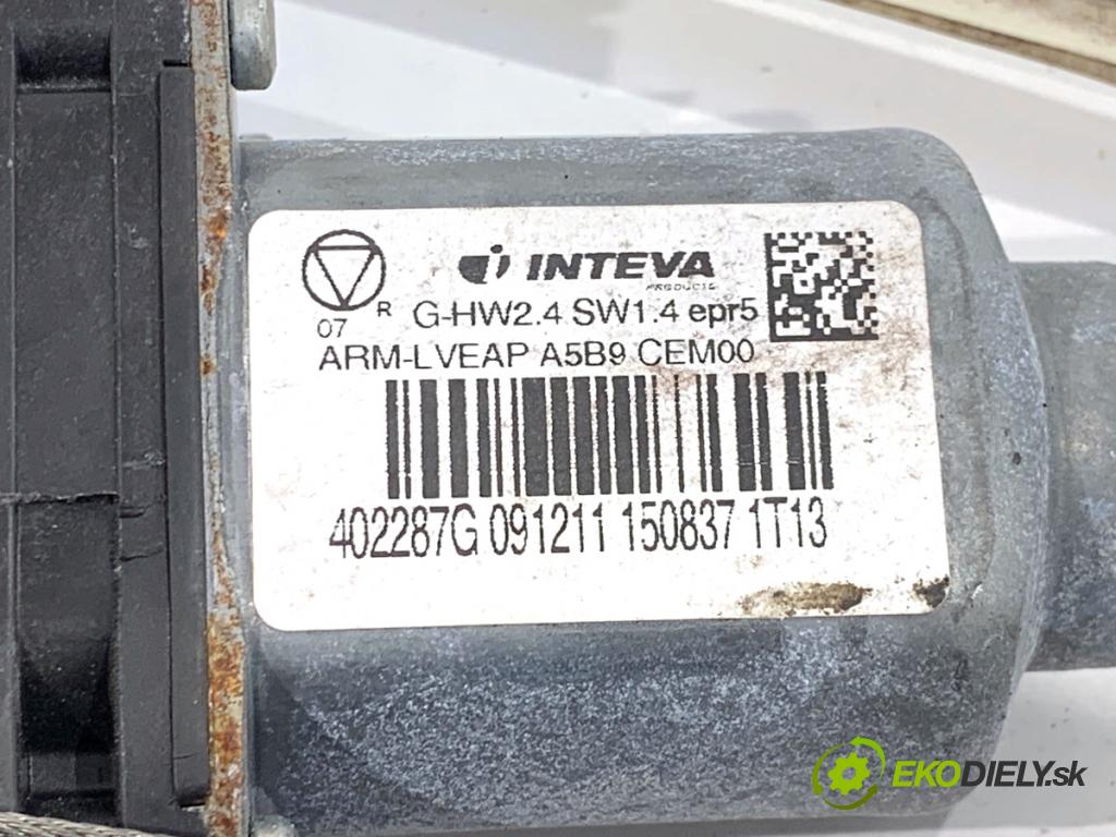 CITROEN DS5 liftback 2012 120 kW 2.0 HDi 165 1997 mechanismus okna levý přední část