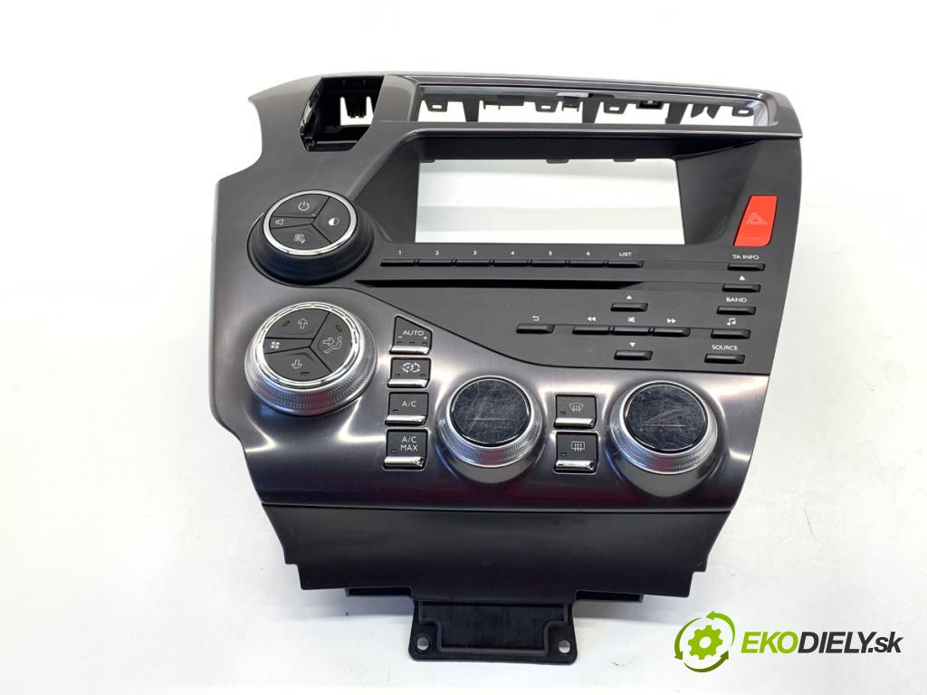 CITROEN DS5 liftback 2012 120 kW 2.0 HDi 165 1997 Panel ovládania kúrenia 98025353ZD (Prepínacie páčky pod volantom)