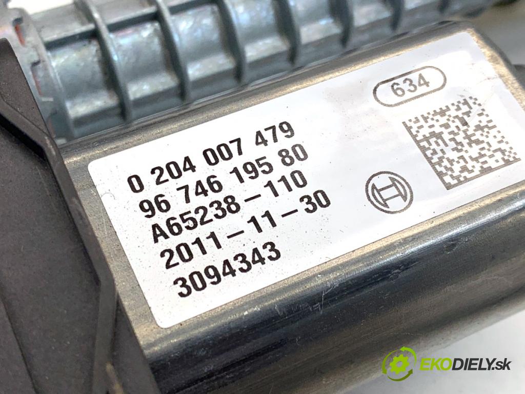 CITROEN DS5 liftback 2012 120 kW 2.0 HDi 165 1997 BRZDA: ručný elektrický 9674619580 (Ručná brzda)