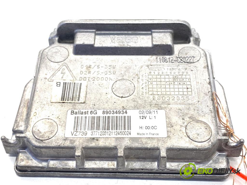 CITROEN DS5 liftback 2012 120 kW 2.0 HDi 165 1997 měnič XENON 89034934 (Řídící jednotka xenonu)
