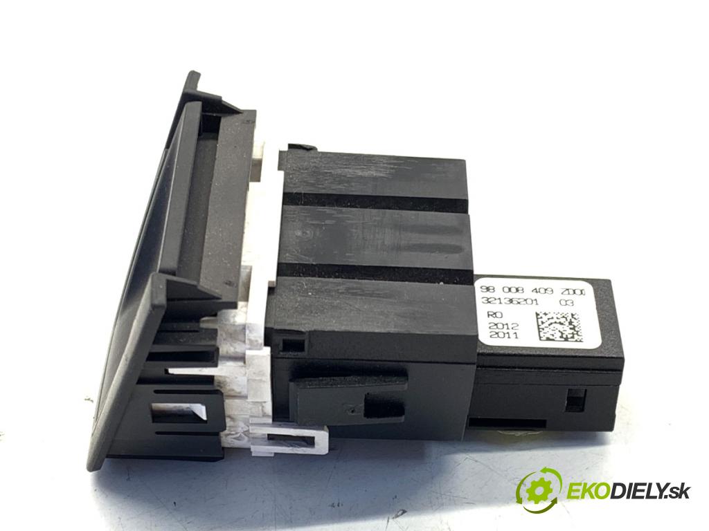 CITROEN DS5 liftback 2012 120 kW 2.0 HDi 165 1997 vypínač ZAPALOVÁNÍ: START/STOP 98008409ZD