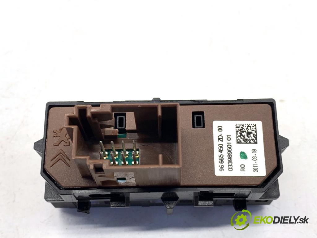CITROEN DS5 liftback 2012 120 kW 2.0 HDi 165 1997 Panel přepínač 96665450ZD