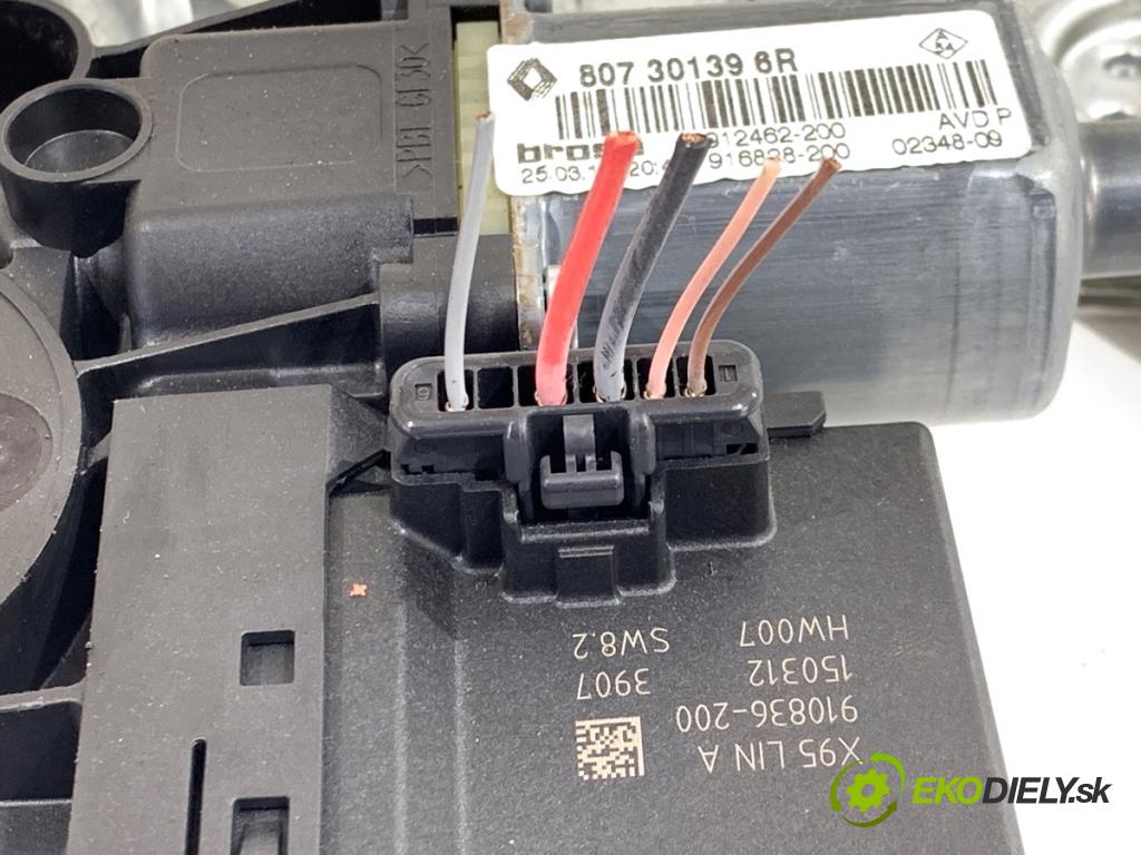 RENAULT MEGANE III liftback 2015 70 kW 1.5 dCi (BZ1G, BZ1W, BZ0R) 1461 Mechanizmus okna pravy predný 807301396R