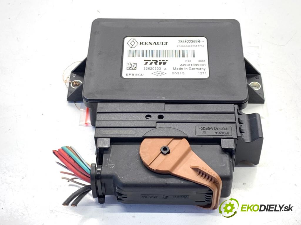 RENAULT MEGANE III liftback 2015 70 kW 1.5 dCi (BZ1G, BZ1W, BZ0R) 1461 Modul brzdy ručnej brzdy 285F22369R