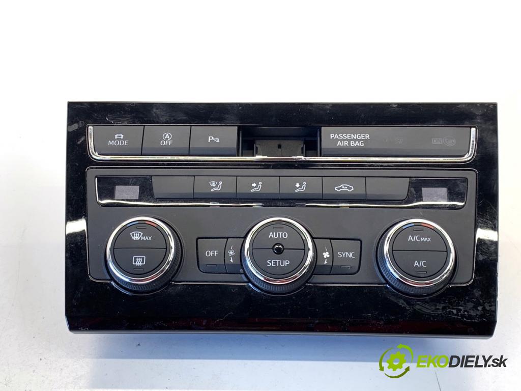 SEAT LEON III liftback 2017 132 kW 1.8 TSI 1798 Panel ovládania kúrenia 5F0907044AK (Prepínacie páčky pod volantom)