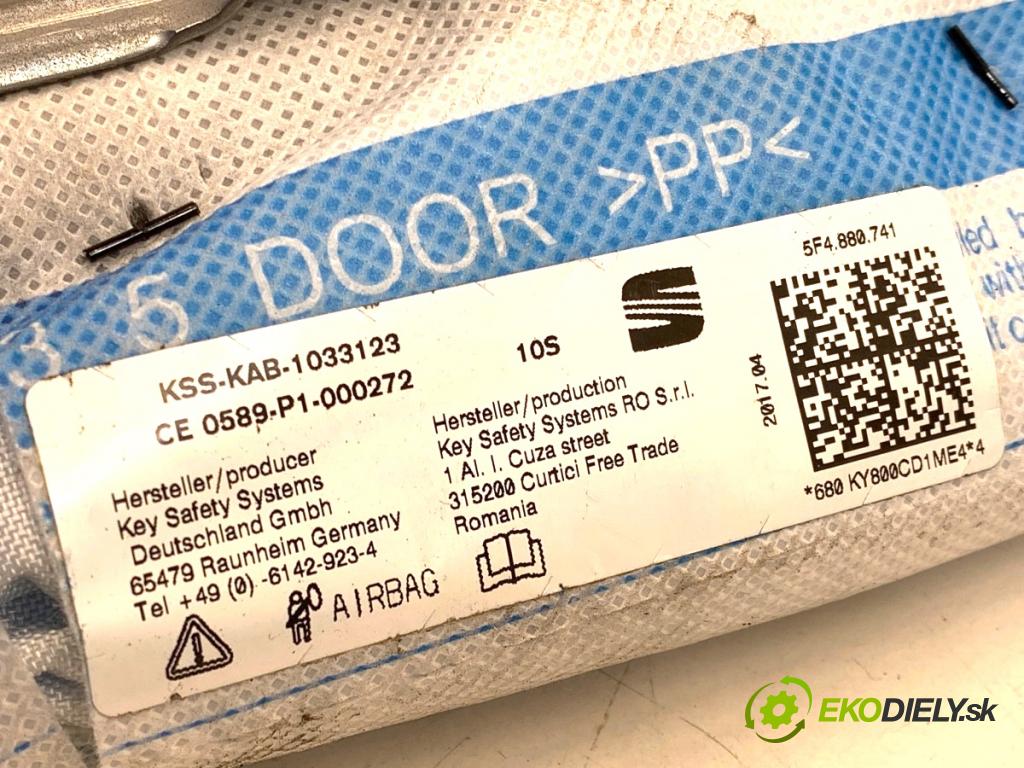 SEAT LEON III liftback 2017 132 kW 1.8 TSI 1798 stropní levý 5F4880741