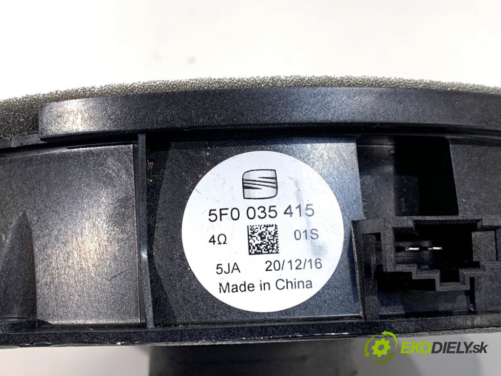 SEAT LEON III liftback 2017 132 kW 1.8 TSI 1798 reproduktory 5F0035415 5F0035411A