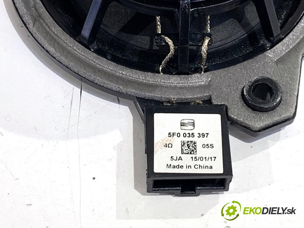 SEAT LEON III liftback 2017 132 kW 1.8 TSI 1798 reproduktory 5F0035415 5F0035411A