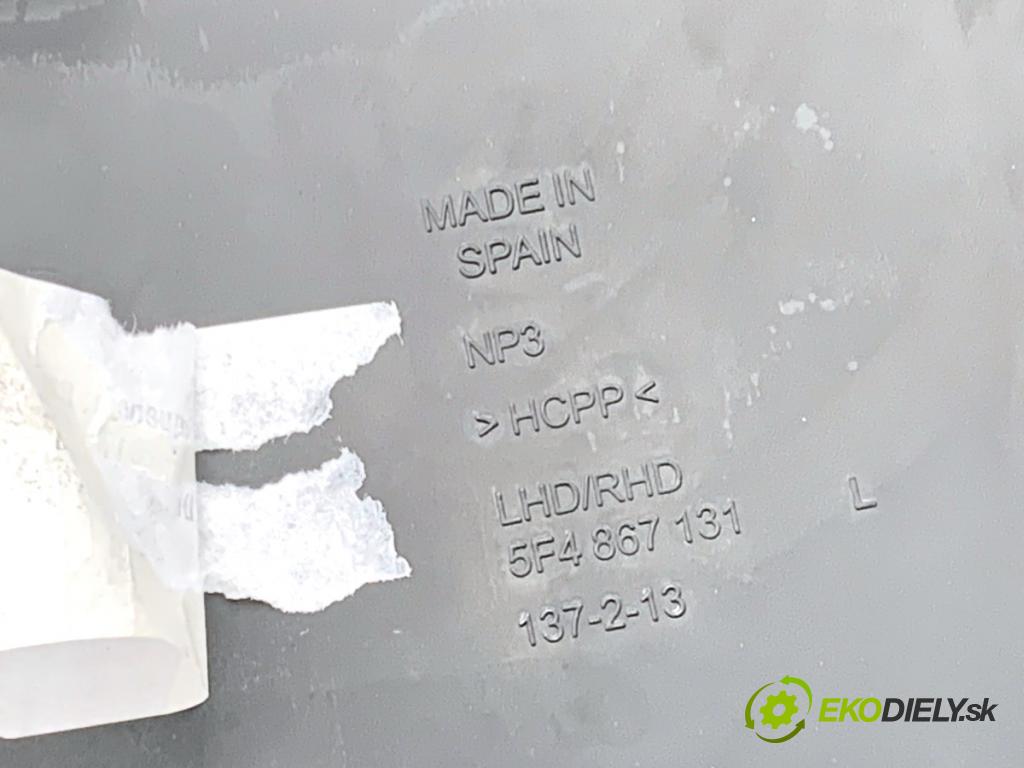 SEAT LEON III liftback 2017 132 kW 1.8 TSI 1798 čalúnenie Dvere ľavy predný