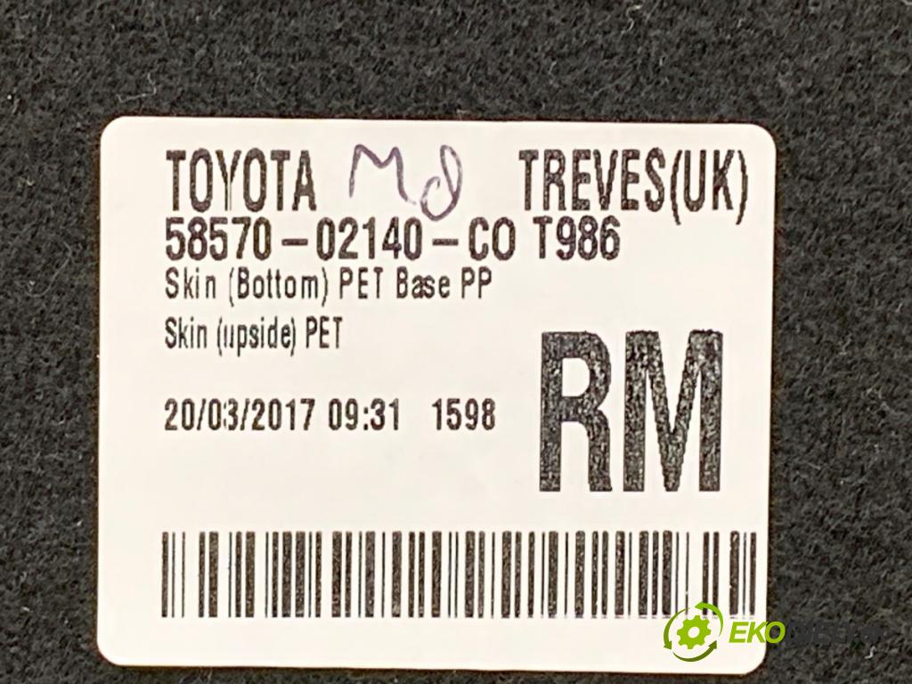 TOYOTA AURIS I liftback 2017 73 kW 1.8 Hybrid (ZWE150_) 1798 KRYTINA: kufra 58570-02140