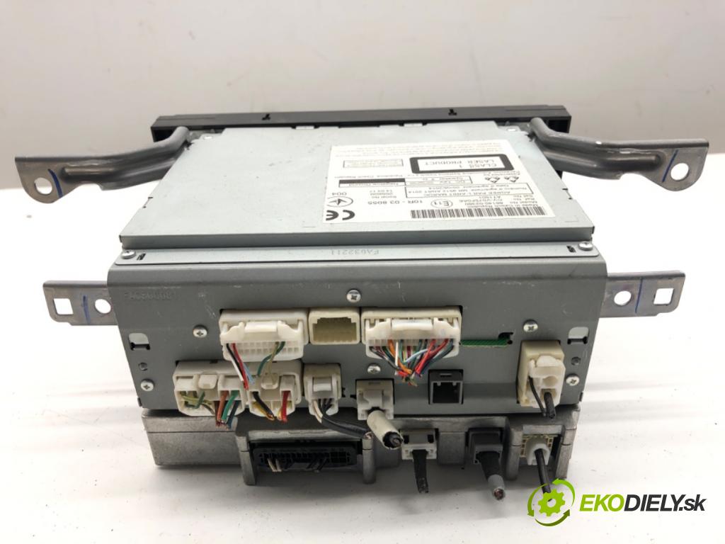 TOYOTA AURIS II liftback 2017 73 kW 1.8 Hybrid (ZWE186_) 1798 RADIO 86840-0F020 (Audio zariadenie)