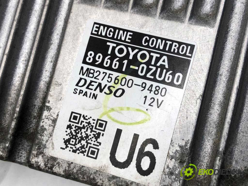 TOYOTA AURIS II liftback 2017 73 kW 1.8 Hybrid (ZWE186_) 1798 riadiaca jednotka Motor 89661-0ZU60 (Riadiaca jednotka)