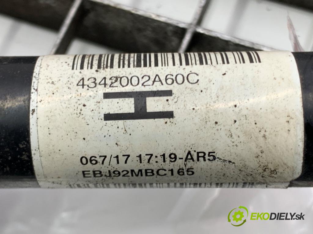 TOYOTA AURIS I liftback 2017 73 kW 1.8 Hybrid (ZWE150_) 1798 Poloos ľavy predný 4342002A60C