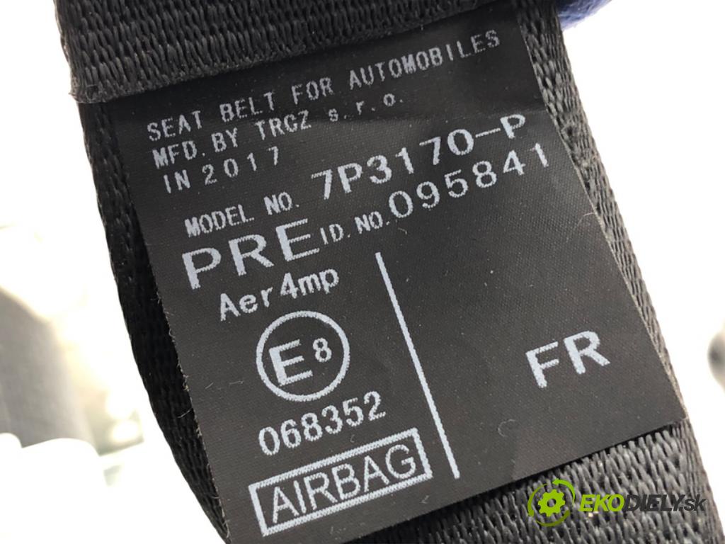 TOYOTA AURIS II liftback 2017 73 kW 1.8 Hybrid (ZWE186_) 1798 držák bezpečnost pravý přední část