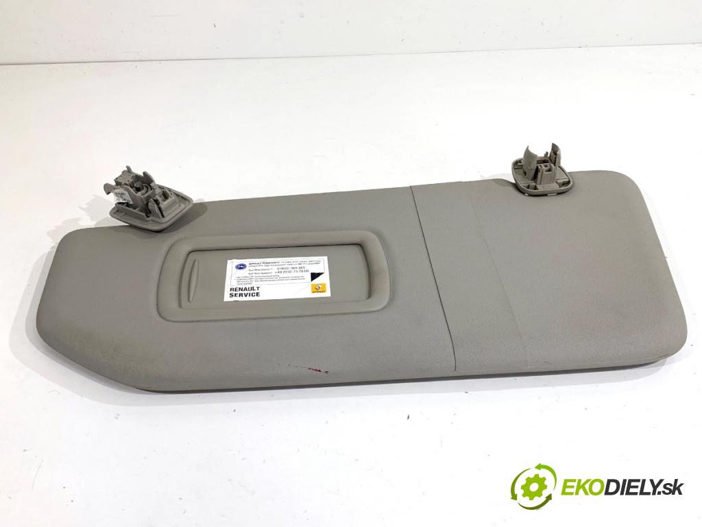 RENAULT GRAND SCENIC III nadwozie wielkoprzestrzenne (MPV) 2010 96 kW 1.4 16V (JZ0F) 1397 clona sluneční levý