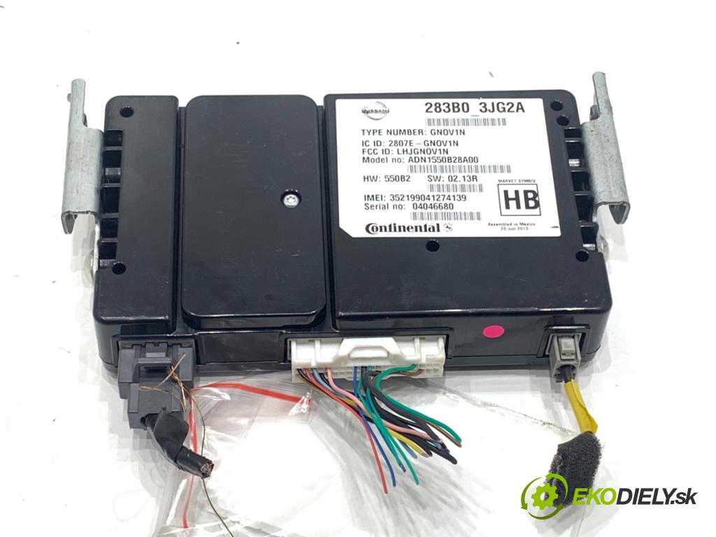 INFINITI Q50 sedan 2014 268 kW 50 Hybrid AWD 3498 Modul Riadiaca jednotka telefónu 283B03JG2A (Riadiaca jednotka ostatné)