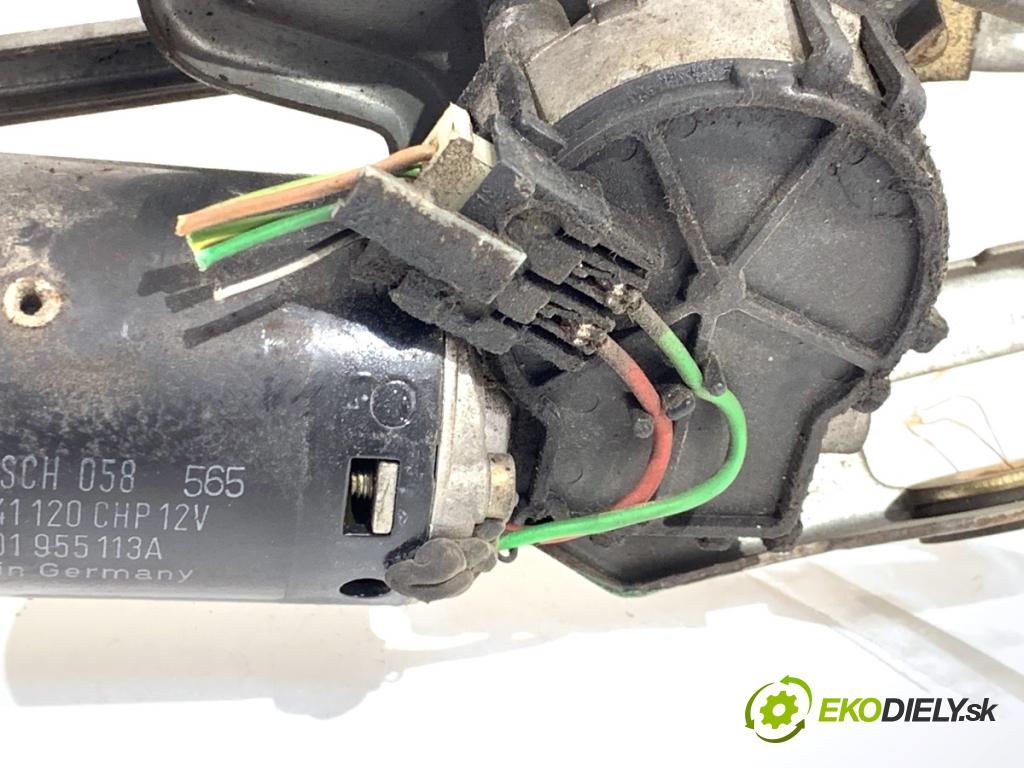 VW TRANSPORTER T4 Autobus 1995 45 kW 1.9 D 1896 mechanismus stěračů přední část 701955113A (Motorek stěračů přední)