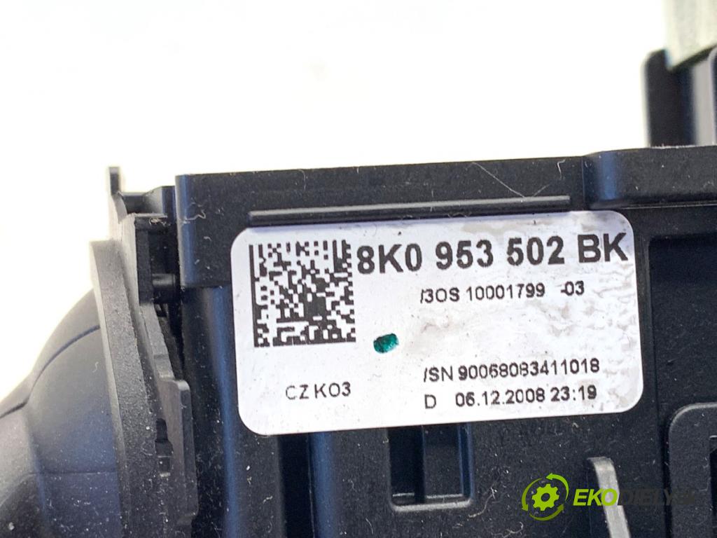 AUDI A4 B8 Kombi 2008 140 kW 2.7 TDI 2698 přepínač kombinovaný 8K0953502BK (Páčky pod volantem)