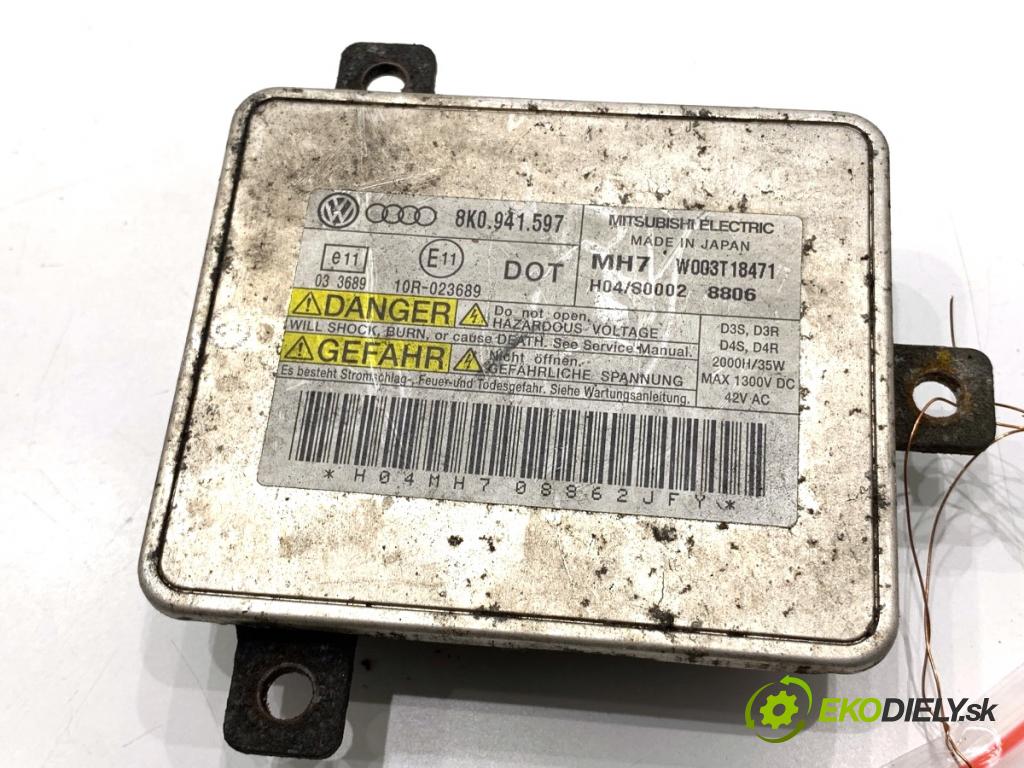 AUDI A4 B8 Kombi 2008 140 kW 2.7 TDI 2698 měnič XENON 8K0941597 (Řídící jednotka xenonu)