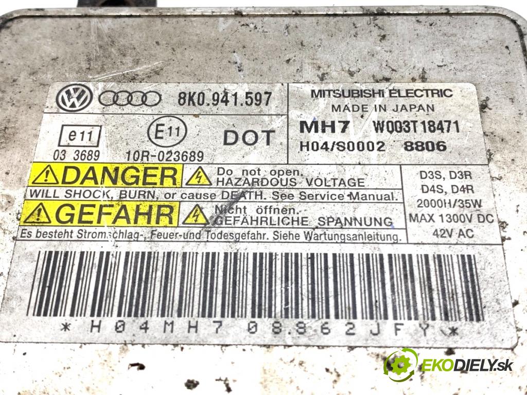 AUDI A4 B8 Kombi 2008 140 kW 2.7 TDI 2698 Menič XENON 8K0941597 (Riadiaca jednotka xenónu)