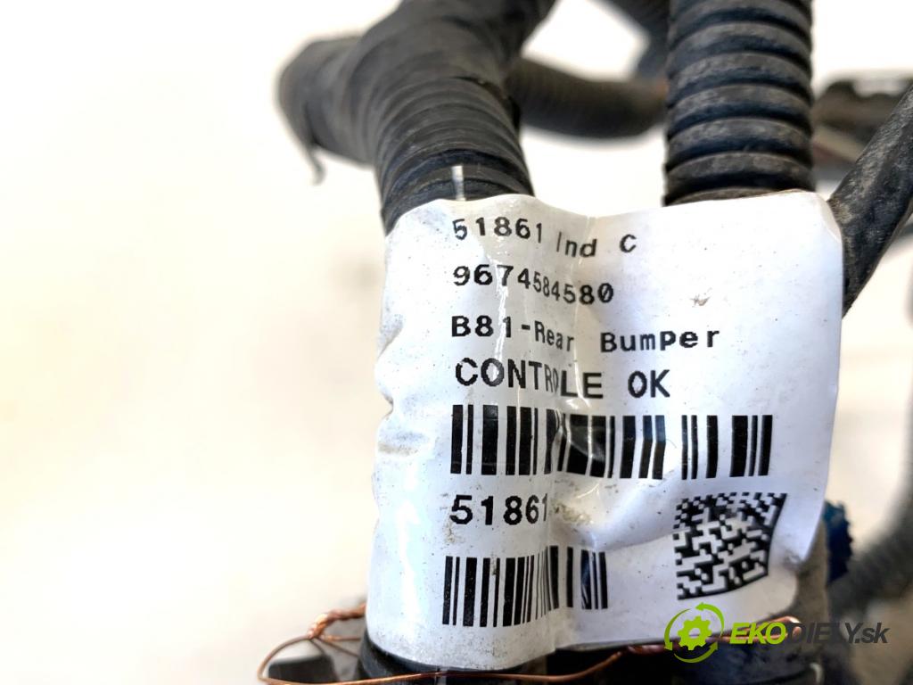 CITROEN DS5 liftback 2012 120 kW 2.0 HDi 165 1997 káblovačka PDC zadní část 9674584580