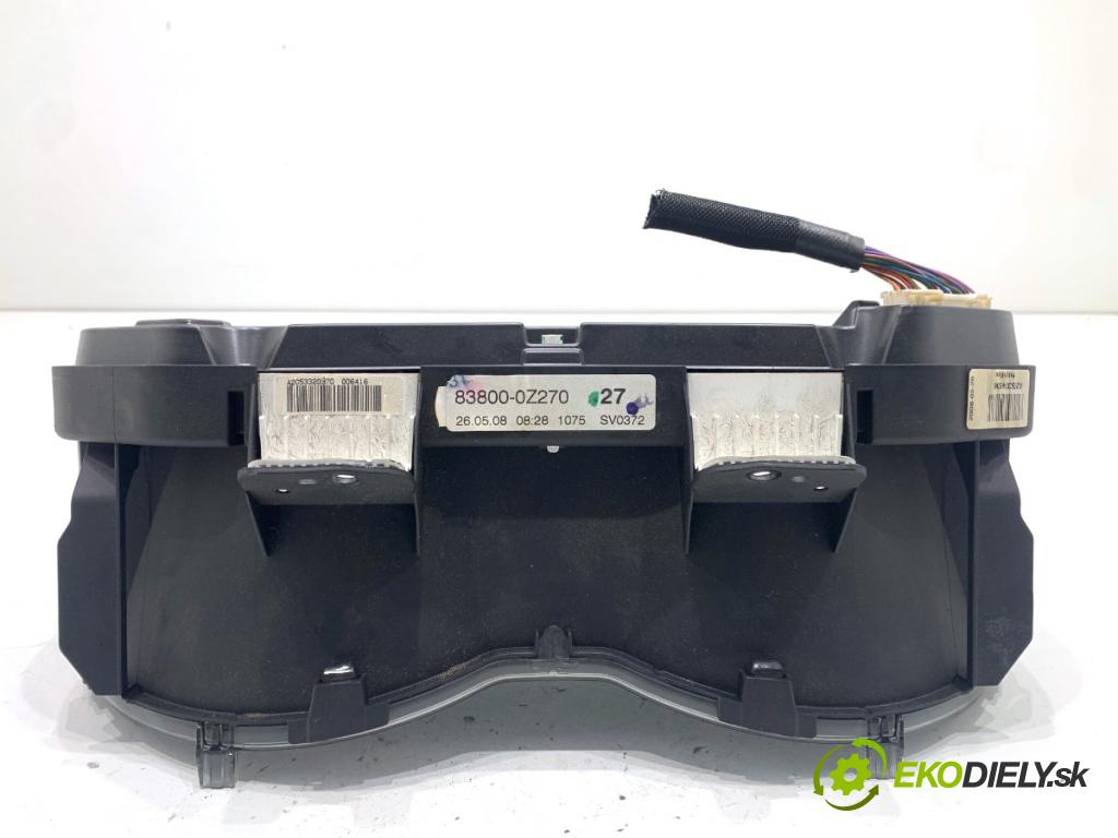 TOYOTA COROLLA E15 sedan 2008 93 kW 2.0 D-4D (ADE150) 1998 prístrojovka 83800-0Z270 (Přístrojová deska)