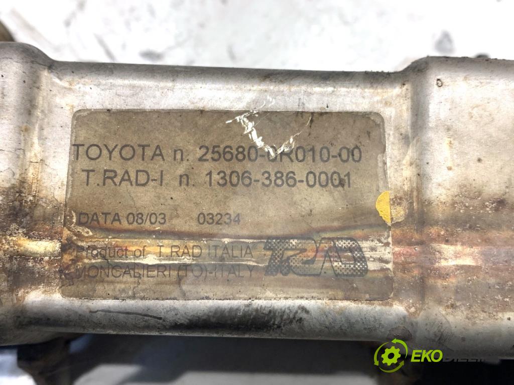 TOYOTA COROLLA E15 sedan 2008 93 kW 2.0 D-4D (ADE150) 1998 Chladič EGR 25680-0R010