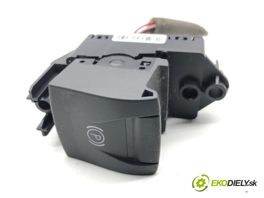 RENAULT GRAND SCENIC III nadwozie wielkoprzestrzenne (MPV) 2010 96 kW 1.4 16V (JZ0F) 1397 Spínač brzdy ručnej brzdy 363210006R (Prepínacie páčky pod volantom)