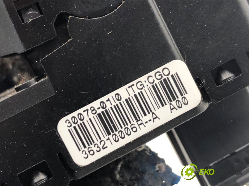 RENAULT GRAND SCENIC III nadwozie wielkoprzestrzenne (MPV) 2010 96 kW 1.4 16V (JZ0F) 1397 Spínač brzdy ručnej brzdy 363210006R (Prepínacie páčky pod volantom)