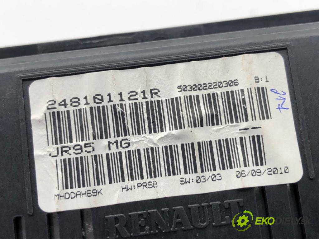 RENAULT GRAND SCENIC III nadwozie wielkoprzestrzenne (MPV) 2010 96 kW 1.4 16V (JZ0F) 1397 Prístrojovka 248101121R (Prístrojová doska)