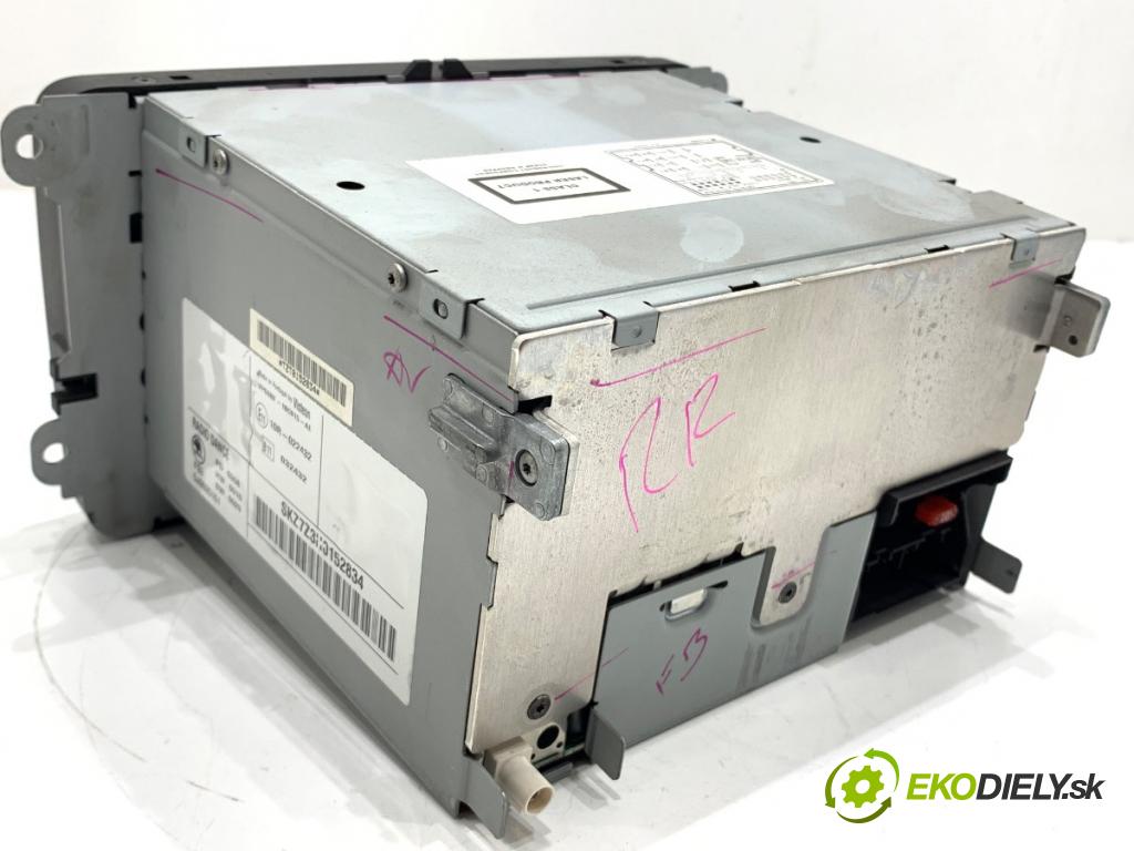 SKODA FABIA II Kombi 2008 63 kW 1.4 1390 RADIO 5J0035161 (Audio zariadenie)