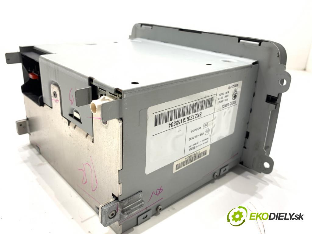 SKODA FABIA II Kombi 2008 63 kW 1.4 1390 RADIO 5J0035161 (Audio zariadenie)