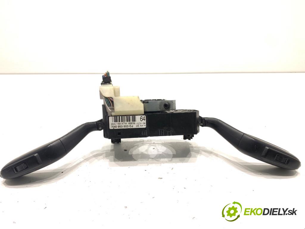 SKODA FABIA II Kombi 2008 63 kW 1.4 1390 Prepínač kombinovaný 7H0953503CJ (Prepínacie páčky pod volantom)