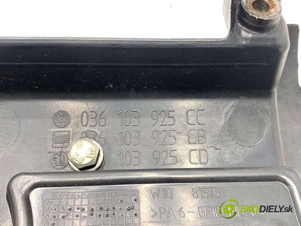 SKODA FABIA II Kombi 2008 63 kW 1.4 1390 kryt motora 036103925 (Kryt motoru )