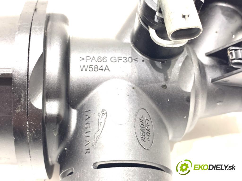 JAGUAR E-PACE SUV 2020 132 kW 2.0 D180 AWD 1999 obal termostatu G4D3-8575-BE (Pouzdro termostatu)