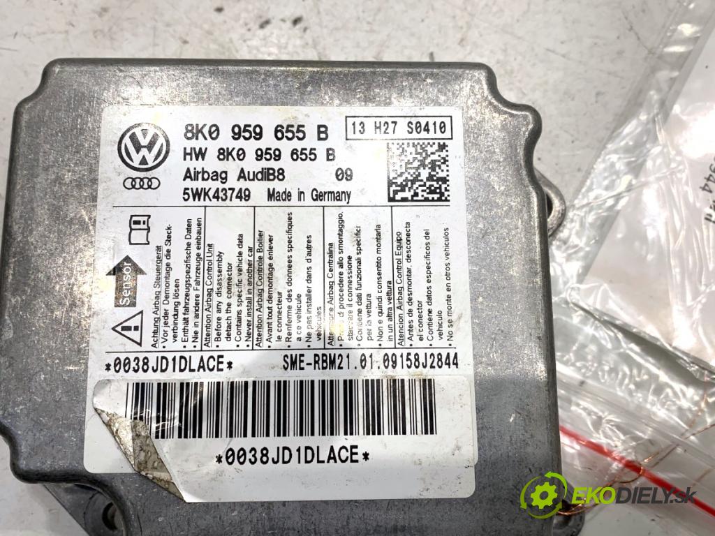 AUDI A4 B8 sedan 2009 105 kW 2.0 TDI 1968 senzor airbag 8K0959655B (Snímač)
