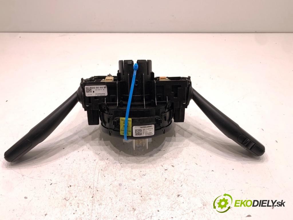 AUDI A4 B8 sedan 2009 105 kW 2.0 TDI 1968 Prepínač kombinovaný 8K0953568D (Prepínacie páčky pod volantom)