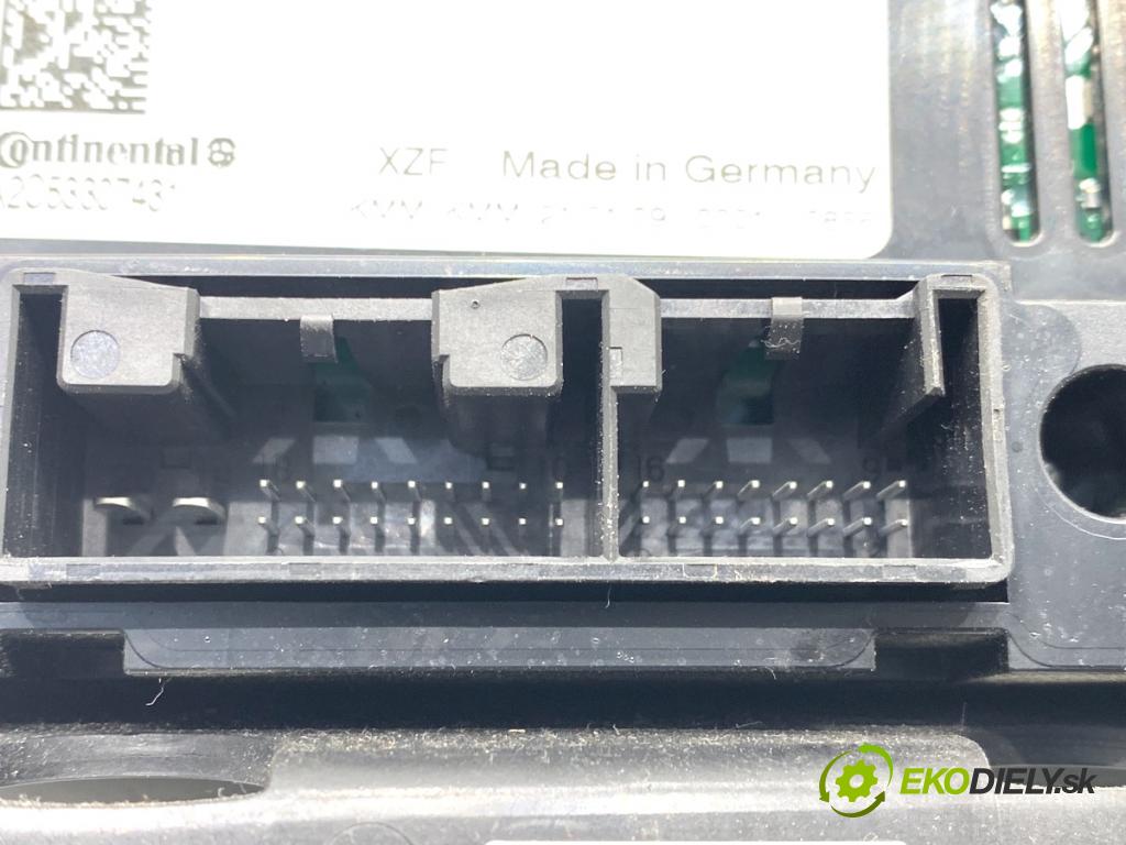 AUDI A4 B8 sedan 2009 105 kW 2.0 TDI 1968 Panel ovládaní topení 8T1820043AA (Páčky pod volantem)