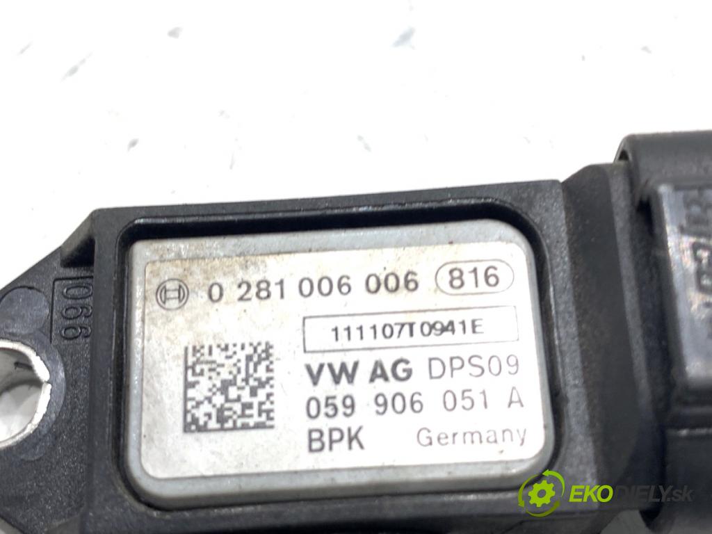 AUDI A4 B8 sedan 2009 105 kW 2.0 TDI 1968 snímač tlaku spalín DPF 0281006006