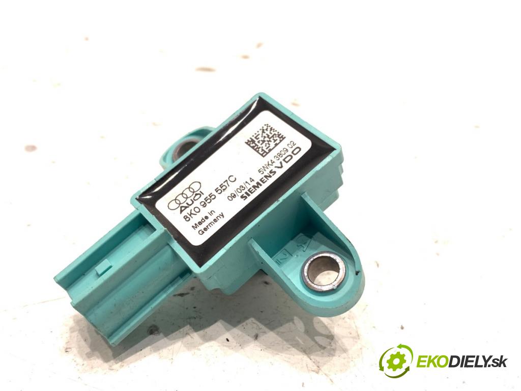 AUDI A4 B8 sedan 2009 105 kW 2.0 TDI 1968 snímač nárazu 8K0955557C (Snímač nárazu)